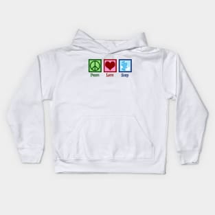 Peace Love Soap Kids Hoodie